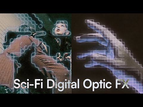 Digital Optic Experimental Photo Effect | Photoshop Tutorial