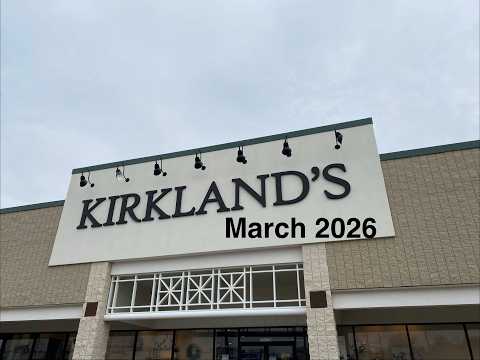 KIRKLAND'S🌸SPRING 2026🌷SHOP WITH ME🛒HOME DECOR 🐰🐥FURNITURE & MUCH MORE!