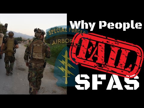 Why People FAIL SFAS | Former Green Beret