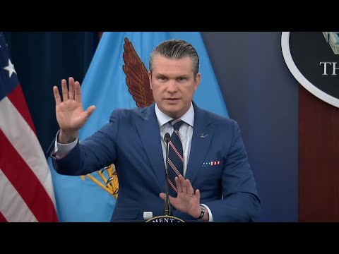 Watch full: Sec. Hegseth, Gen. Caine hold news conference on day 11 of war with Iran