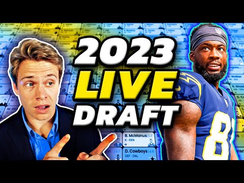 A LIVE 2023 Fantasy Football Mock Draft!