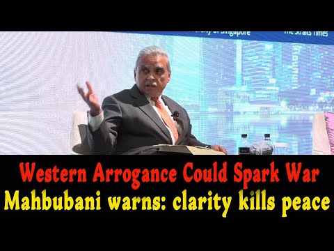 German Host Calls China “Repressive” — Mahbubani Shuts Him Down Instantly