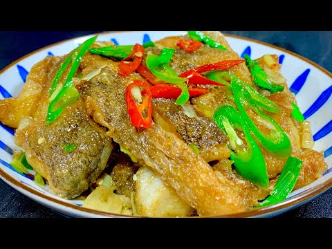 鱸魚特別適合家鄉風味的做法，用料簡單，肉質鮮嫩，越吃越香美味【阿朝哥美食 】#鱸魚 #鱸魚食譜 #鱸魚料理 #鱸魚煮法 #seabass