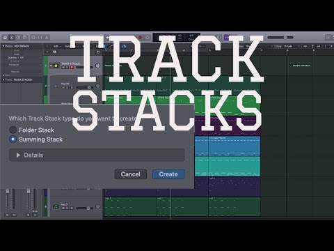 ULTIMATE Guide to Track Stacks in Logic PRO X!