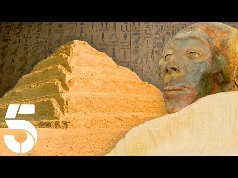 Inside The First Ever Pyramid of Egypt | The Nile: Egypt's Greatest River | Channel 5#AncientHistory