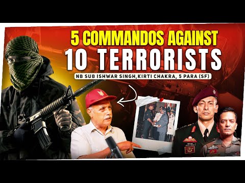 10 Terr0r!sts vs 5 Indian Commandos | Kirti Chakra Hero Ishwar Singh’s Real War Story