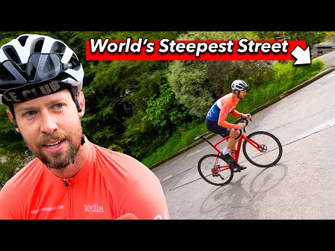 Cycling up the World’s Steepest Street (New Zealand)