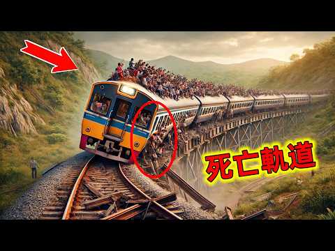 原來世界上竟然有這麼危險的鐵路｜空中雲端、懸崖峭壁、水上行走#世界最危險的鐵路 #最危險鐵路 #鐵道 #軌道 #最危險軌道 #世界之最 #王宇觀地球