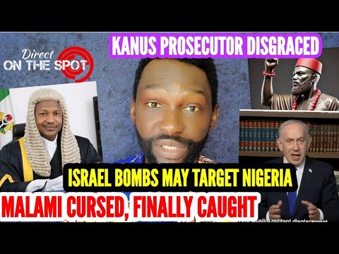 KANU CURSE CATCHES CHIEF PROSECUTOR ABUBAKA MALAMI IN 212BILLION NAIRA FRAUD. ISRAEL THREATEN TINUBU