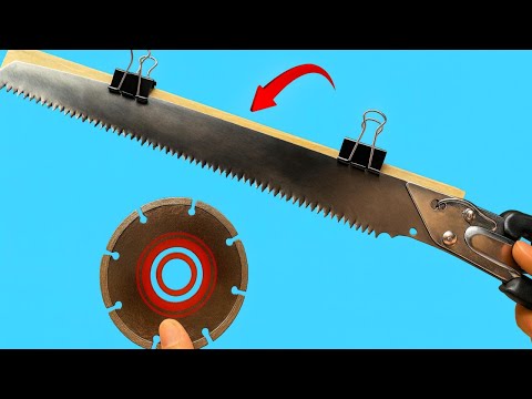 The Easiest Way to Get Razor-Sharp Saw Blades at Home!