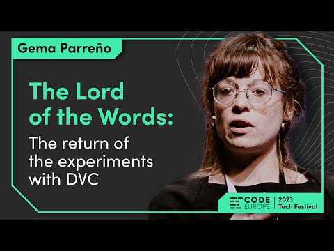 Gema Parreño (@Izertis)  - "The Lord of the Words" at the Code Europe 2023 Tech Festival in Krakow