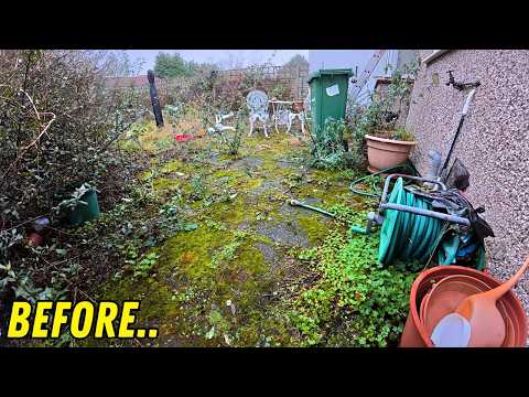 UNEARTHING Carol's Patio.. It's A Huge Transformation