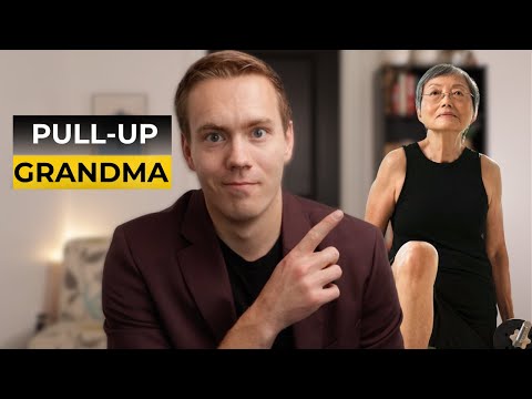 Breakdown: 79 Year Old Grandma Does Pull-ups??