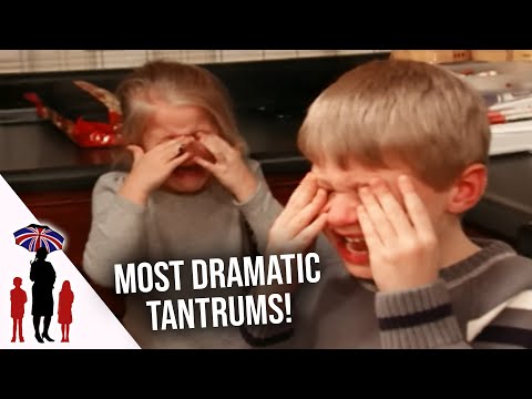 These Temper Tantrums Are Making Life HELL | Biggest Tantrums | Compilation | Supernanny USA