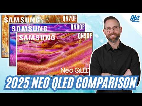 2025 Samsung 4K Neo QLED Comparison: QN70F vs QN80F vs QN90F