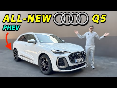 2026 Audi Q5 driving REVIEW PHEV (e-hybrid) - why is the Q5 the most sold Audi?