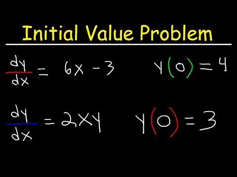 Initial Value Problem
