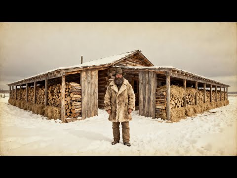 Neighbors Laughed When He Built A Shed All The Way Around His House — Until His His Firewood Always