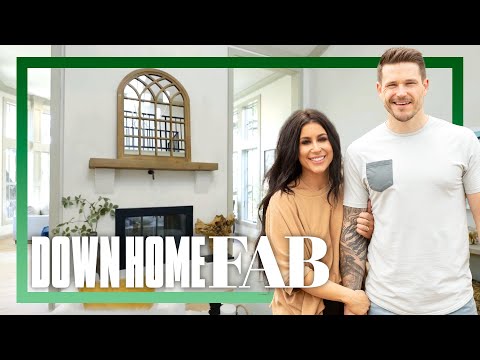 Changing Traditional Living Areas for Dream Home Renovation | Down Home Fab | HGTV