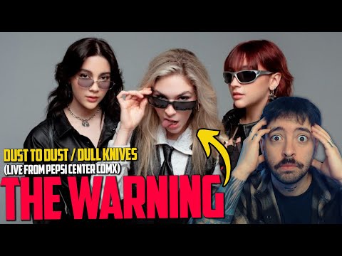 The Warning - Dust To Dust / Dull Knives (Pepsi Center CDMX)|REACTION| OK! i get it this is GREAT! 🔥