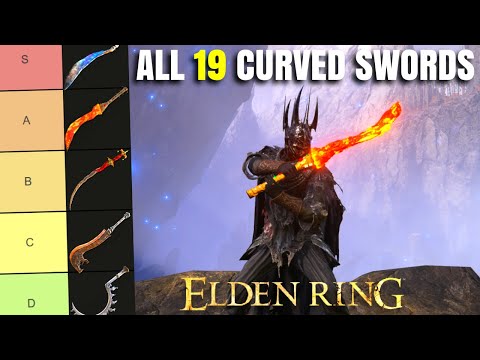 Best Elden Ring Curved Sword? All 19 Curved Swords Ranked! Weapon Tier List Patch 1.16