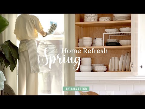 Spring Home Refresh for Kitchen and Living Roomiving Room