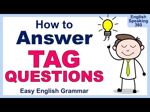 How to ANSWER all TAG QUESTIONS in English (Step-by-Step Guide)