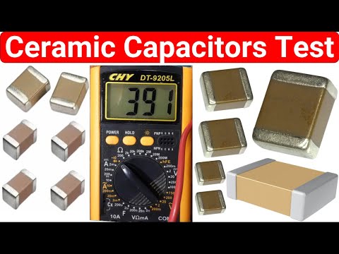 How to test ceramic capacitors with a multimeter, SMD capacitor test mastery & capacitor symbols