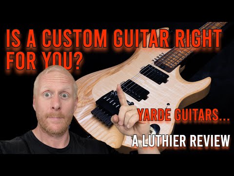 Luthier bespoke Guitars.. Attention to detail? Let's have a look