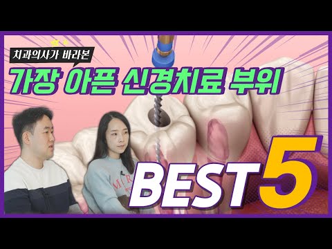 💔'신경치료'💔 가장 '통증'이 심한 '부위' 1~5위ㅣ왜 부위마다 '통증'이 다를까요?ㅣ 최대한 안아프게 하려고 노력 또 노력하지만..