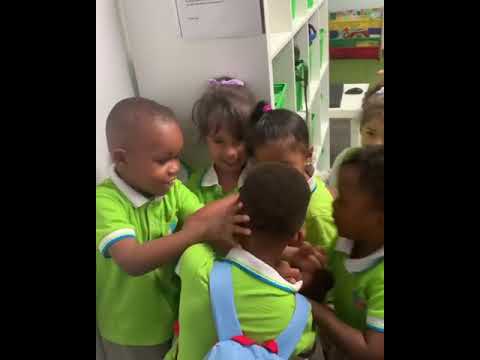 LITTLE BOY GETS HUG AFTER HURRICANE DORIAN