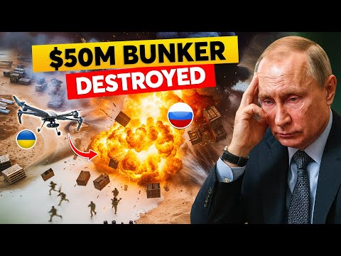 Ukraine Waited for Russian Commanders to Celebrate - Then $50,000,000 Bunker Blasted into Pieces