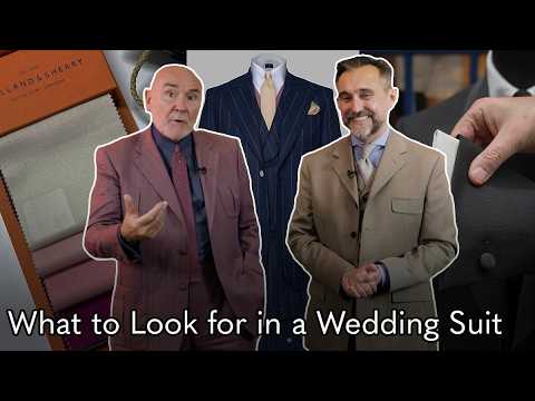 What To Look For In a Wedding Suit - With Mark Powell