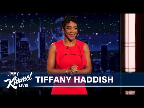 Guest Host Tiffany Haddish Finds Love with an LA Newscaster & Turns Kids into Killer Comics