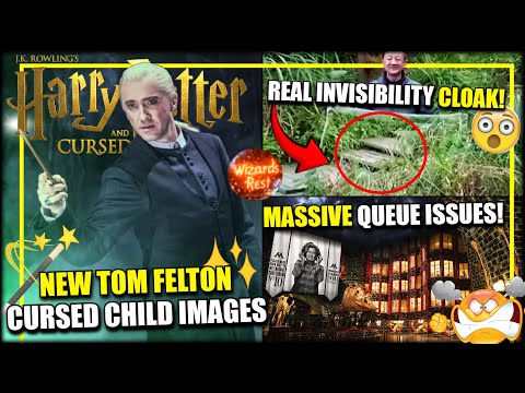 Harry Potter New Cursed Child Images & SHOCKING Real Life Invisibility Cloak