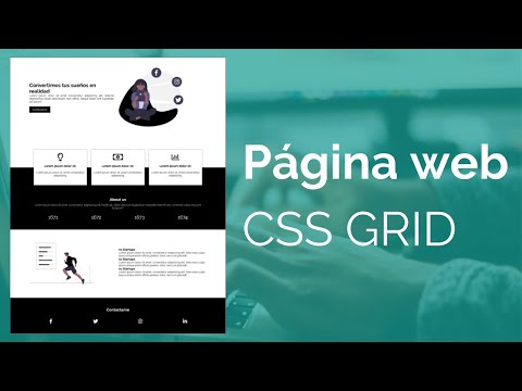 Como CREAR una PAGINA WEB con CSS GRID