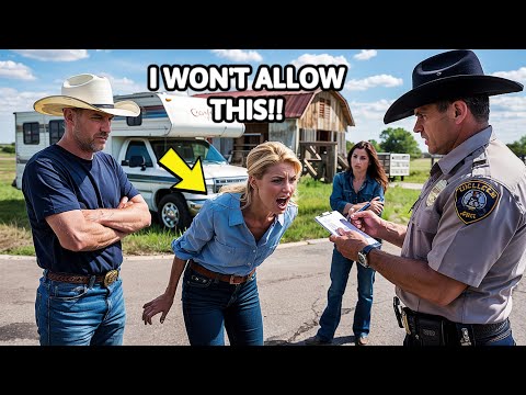 HOA Karen Said My Ranch Was “Too Empty”—Parked Her RV—Refused to Move—Got TOWED & ARRESTED!