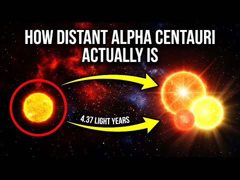 How Distant Alpha Centauri Actually Is!