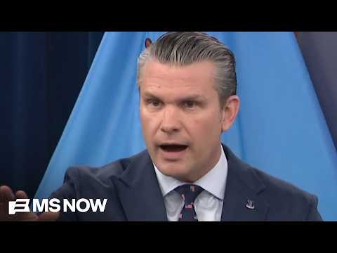 Secy. Hegseth: Today will be highest level of strikes in Iran