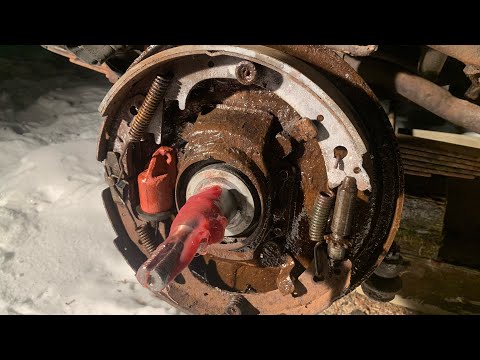 1968 International Dump Truck - Installing Front Brakes And New Tires