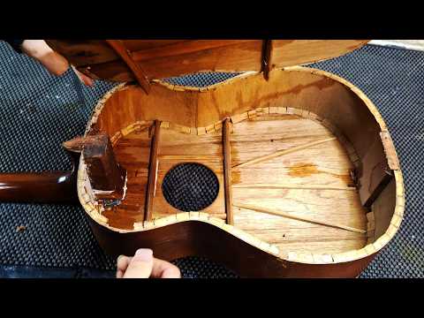 I will repair an OLD GUITAR to make it Beautiful