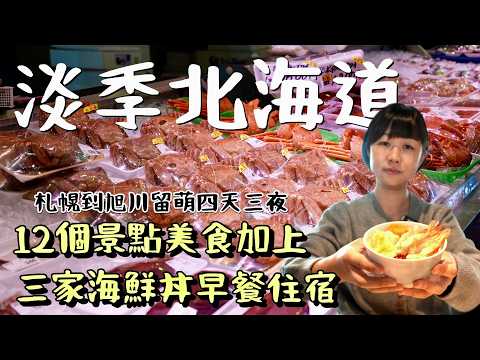 解鎖札幌近郊玩樂！三間一晚平均不到2000元的高CP值住宿，豪華海鮮丼+自助早餐吃到飽，15個經典行程＋隱藏版小鎮秘境一次收錄！溫泉、海鮮、泡湯、餵水豚通通安排好！