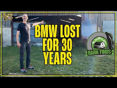Genuine Barn Find Forgotten BMW Lost for 30 Years - Will it Run?
