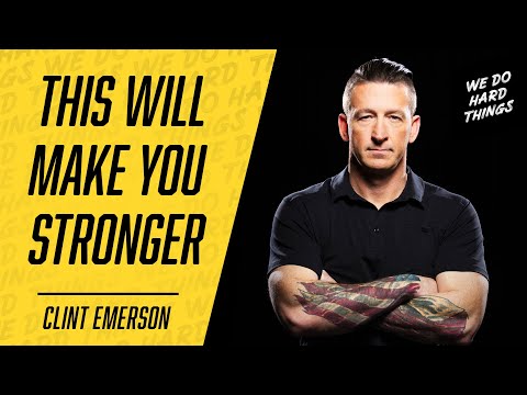 Retired Navy SEAL Shares The Key To Becoming Mentally Tougher | Clint Emerson on We Do Hard Things