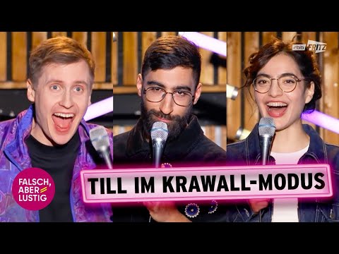 Till Reiners ist auf 180 | falsch, aber lustig | Kawus Kalantar, Ana Lucia, Moritz Neumeier