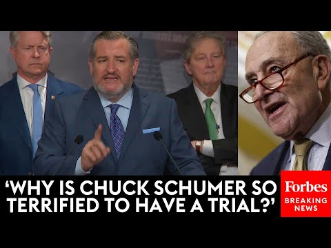 BREAKING NEWS: GOP Senators Issue Direct Demand Of Schumer To Hold Mayorkas Impeachment Trial