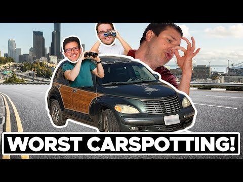 One Hour to Find the Worst Car! Carspotting! Doug DeMuro vs Friends!
