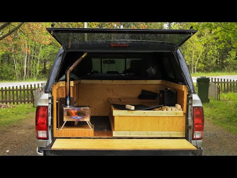 Wood Stove Truck Camper - How To Heat A Camper
