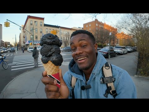 NYC’s BLACK Ice Cream! 🇹🇹 Trinidad Spot Serving Wild Scoops