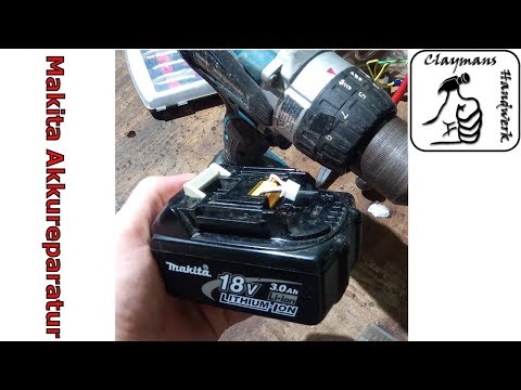 Makita 18V Akku DEFEKT? Reparieren eines BL1830 - Battery Repair